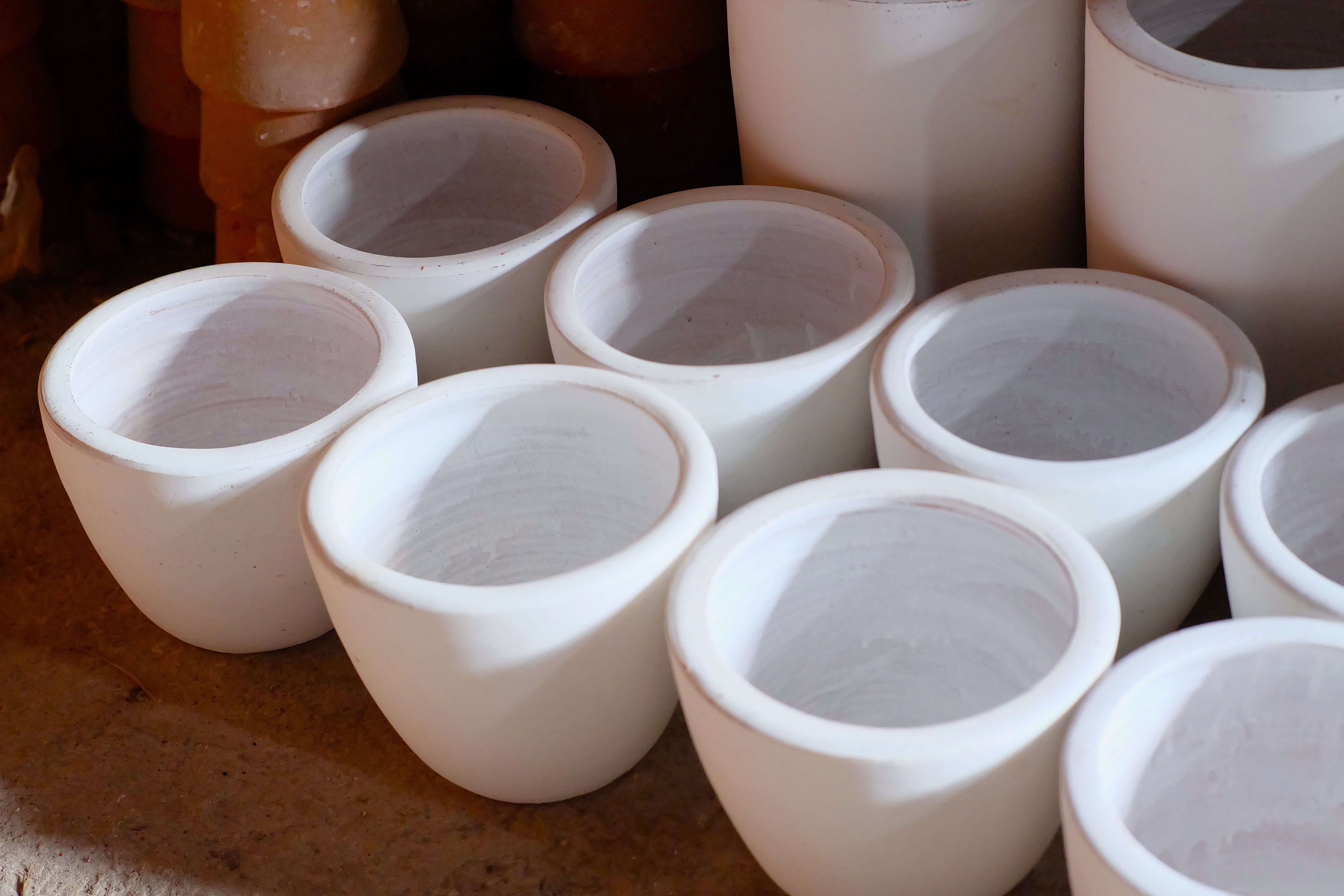 Handmade ceramic pottery